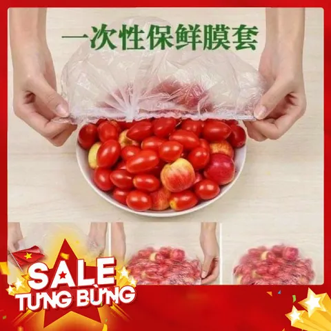 Sét 200 Túi Bọc Thực Phẩm Tiện Dụng - An Toàn, Dễ Dàng Bảo Quản