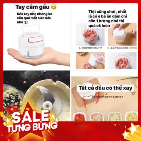Dụng Cụ Xay Tỏi Mini - Tiện Lợi, Dễ Dàng và Nhanh Chóng