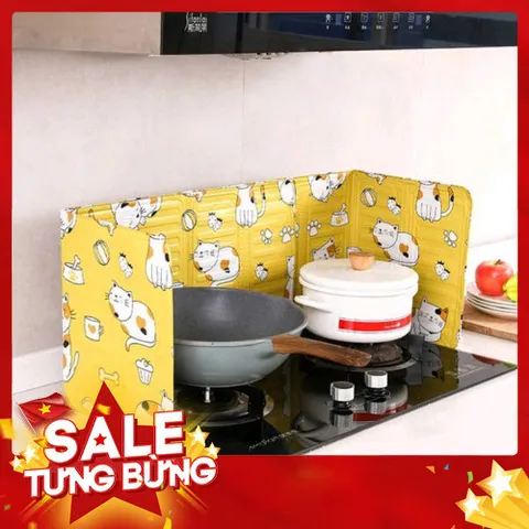 Tấm Chắn Dầu Mỡ Tiện Dụng Nhà Bếp Tự Điều Chỉnh