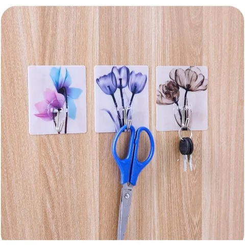Móc Dính 3D Siêu Chắc (Set 10 Cái) - Giải Pháp Treo Đồ Tiện Lợi