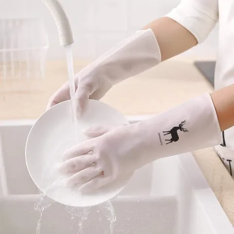 Găng Tay Cao Su Siêu Dai Ngắn Tay - Bảo Vệ Tay Chất Lượng Cao, Đa Năng