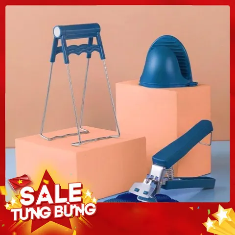 Dụng cụ kẹp gắp nóng 4 chi tiết