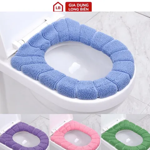 Lót Nỉ Bồn Cầu - Thảm Vệ Sinh Chống Trượt, Ấm Áp và Thoải Mái