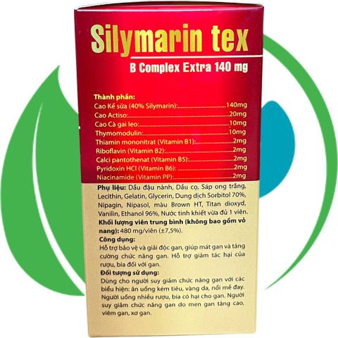 Silymarin Tex Đỏ - Rostex - Hải Dương