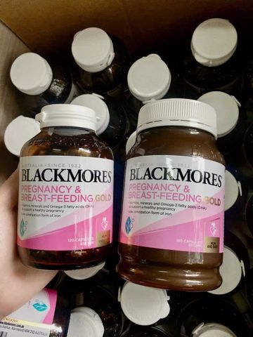Vitamin Tổng Hợp Blackmores Pregnancy & Breastfeeding Gold - Dinh Dưỡng cho Mẹ Bầu & Mẹ cho Con Bú - Hỗ Trợ Sự Phát Triển cho Thai Nhi