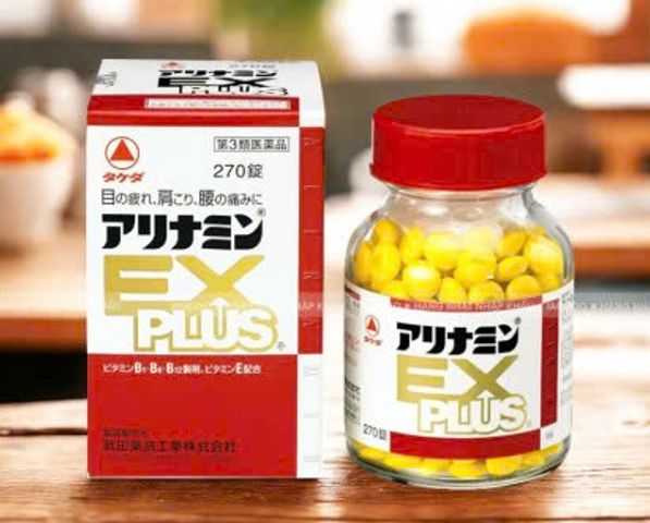 Viên Uống Arinamin EX Plus 270 Viên Nhật Bản Chính Hãng | Bổ Sung Vitamin B Hỗ Trợ Giảm Mỏi Vai Gáy, Tê Bì Tay Chân