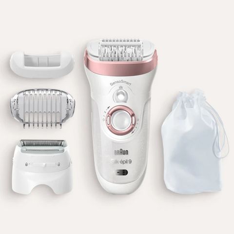 Máy cạo lông khô & ướt, Cạo râu, tỉa lông Braun Silk-epil 9-720