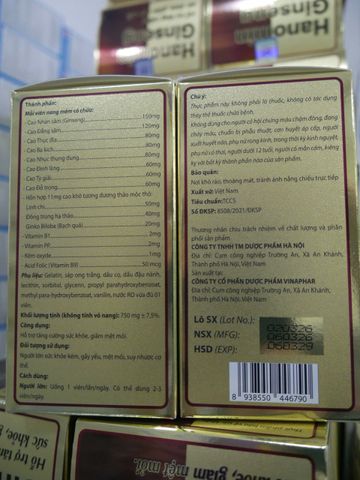 Viên Uống HANOMIN GINSENG