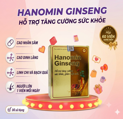 Viên Uống HANOMIN GINSENG