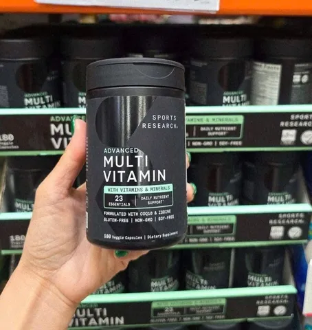 Viên Uống Bổ Sung Vitamin Tổng Hợp Multivitamin Sports Research 180v