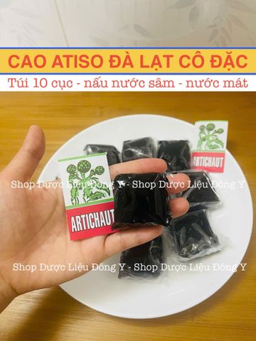 Cao Atiso cô đặc 1 gói ( 10 viên nhỏ) - Nấu Nước Sâm - Nước Mát