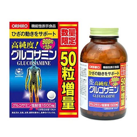 Viên Uống Glucosamine Orihiro 1500mg 900 Viên Nhật Bản Chính Hãng | Hỗ Trợ Sức Khỏe Xương Khớp & Sụn Khớp