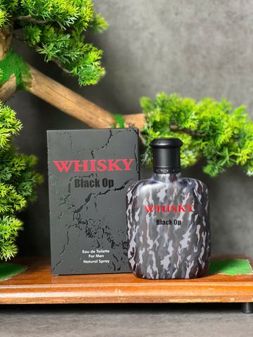 [Đã mở nilong] Nước hoa nam Evaflor Whisky Black Op Eau de Toilette (EDT) 100ml