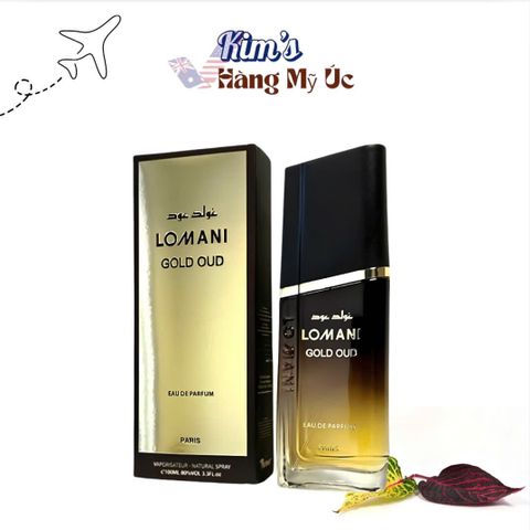 [Đã mở nilong] Nước hoa nam Lomani Gold Oud 100ml