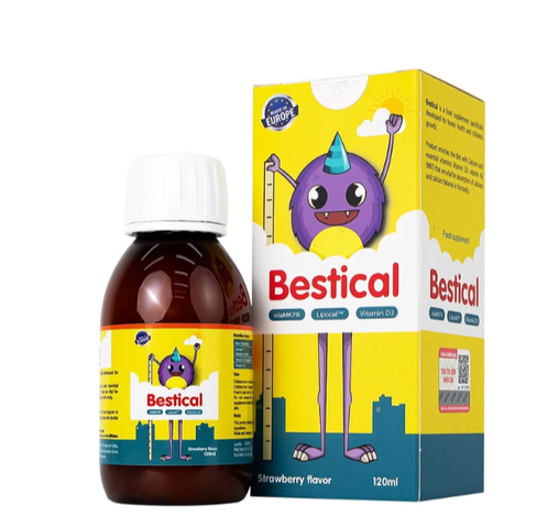 Siro giúp hỗ trợ xương và răng chắc khỏe Bestical Ergopharma (120ml)