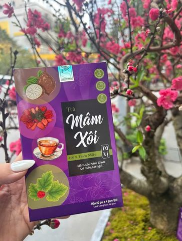 combo 2 hộp trà mâm xôi tứ vị nhà mộc tâm 