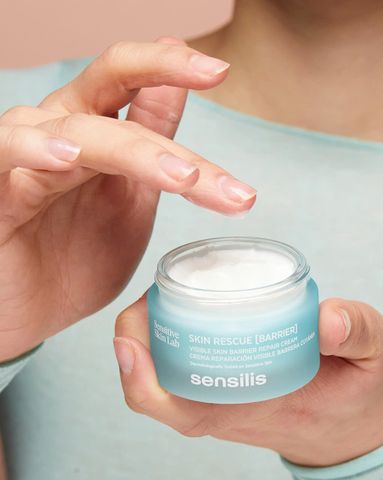 Kem dưỡng làm dịu phục hồi bảo vệ da Sensilis Skin Rescue [Barrier] 50ml chính hãng tù Tây Ban Nha