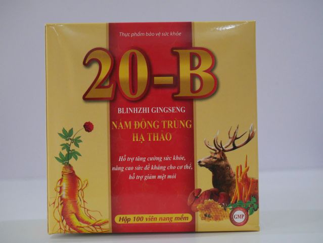 Viên Uống Bổ Sung Sức Khỏe 20B- Hộp 100 Viên