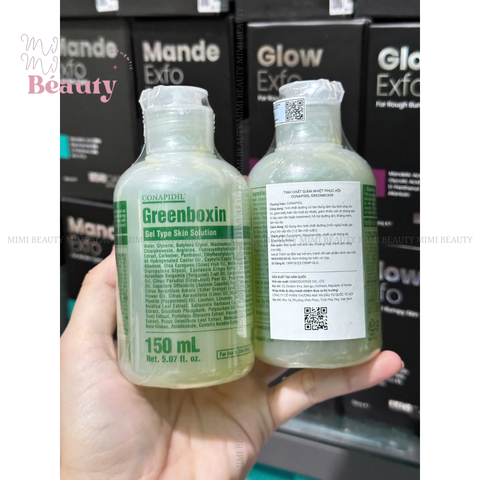 CONAPIDIL GREENBOXIN STRONG: Tinh Chất Phục Hồi & Làm Dịu Kích Ứng Da 300ML