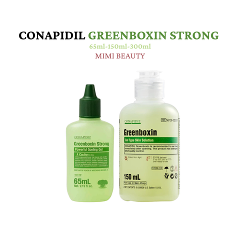 CONAPIDIL GREENBOXIN STRONG: Tinh Chất Phục Hồi & Làm Dịu Kích Ứng Da 300ML