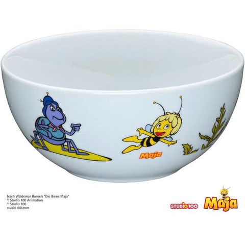 Bộ dao thìa dĩa 6 món WMF Maya the Bee 6-Pieces Childrens Cutlery Set