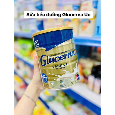 [Hàng nhập khẩu] Sữa Glucerna Úc 850g cho Người Tiểu Đường - Dinh Dưỡng Cân Đối, Hỗ Trợ Kiểm Soát Đường Huyết - Sản Phẩm Chính Hãng Từ Abbott