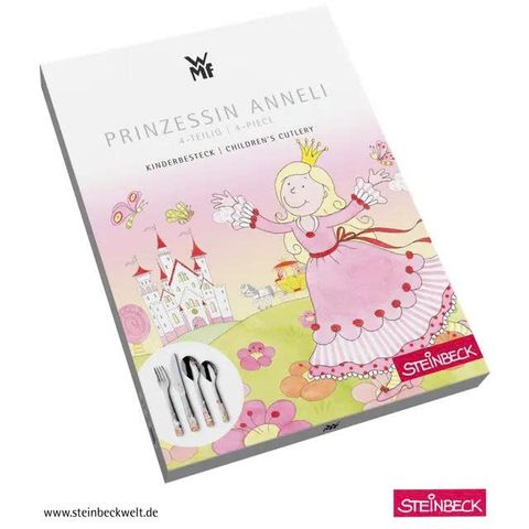 Bộ dao thìa dĩa 4 món WMF Prinzessin Anneli children's, 4-piece