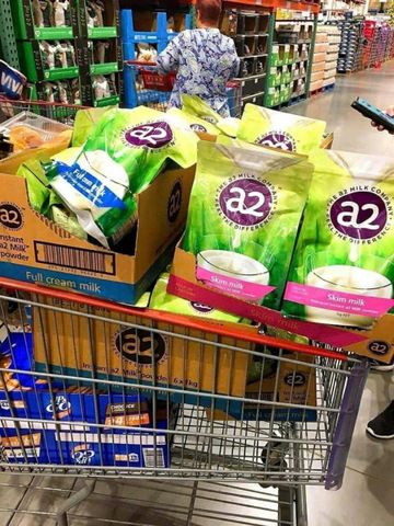 Sữa bột A2 Tách Béo Đạm A2 [Nội địa Úc] Skim A2 Milk Powder 1 kg - Phát Triển Chiều Cao & Thể Lực