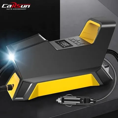 Máy Bơm Lốp Ô Tô CARSUN 100W – Hàng Amazon Mỹ, Tự Động Ngắt 771758