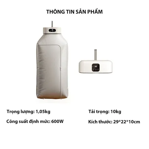 Máy Sấy Quần Áo Mini Gấp Gọn MS01 – Khử Khuẩn, Treo Tường 771790