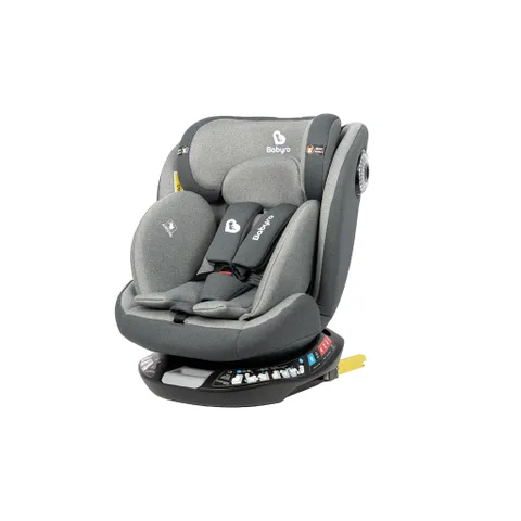 Ghế ngồi ô tô cho bé Babyro Spinsafe, 0-12 tuổi, xoay 360, lắp đặt isofix, bảo hành 12 năm 771812