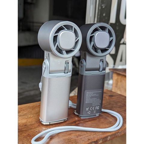 Quạt Mini Làm Mát Nhanh JF181 – Vỏ Nhôm Sang, Pin 6000mAh, Có Sò Lạnh 771814