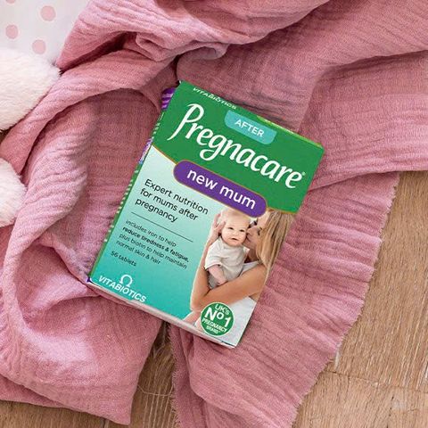 [Mẫu Mới] Viên uống Bổ sung Vitamin cho Mẹ Sau Sinh Vitabiotics Pregnacare New Mum - 56 viên - Hỗ Trợ Đẹp Da & Giảm Rụng Tóc Sau Sinh - S/P Chuẩn UK 