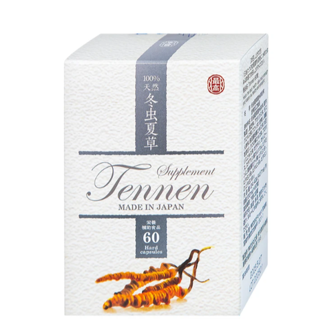 Viên uống Đông Trùng Hạ Thảo hỗ trợ tăng cường sức khỏe, hạn chế lão hóa Tennen Jpanwell (6 vỉ x 10 viên)