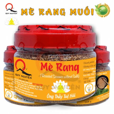 Mè rang muối Quy Nguyên hủ 168g chùa Long Hương