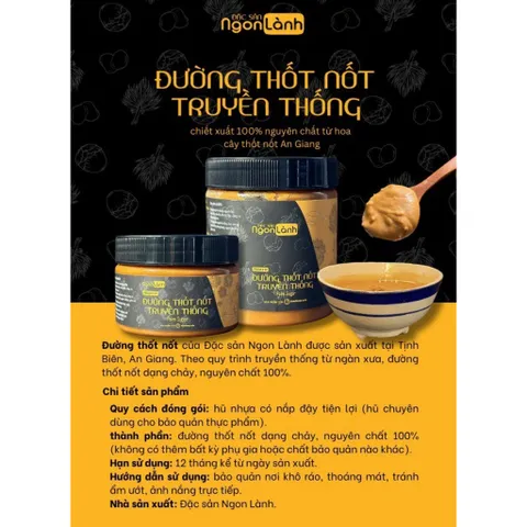 Đường Thốt Nốt Truyền Thống An Giang - [Đặc sản Ngon Lành]
