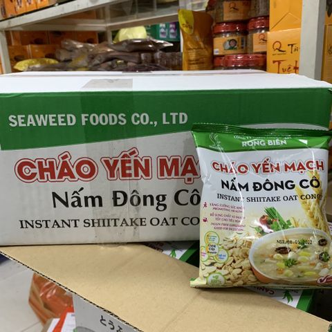 Cháo yến mạch nấm đông cô gói 50g - Chay