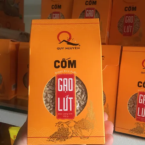 Cốm Gạo Lứt Quy Nguyên 100gr