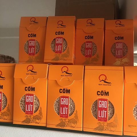 Cốm Gạo Lứt Quy Nguyên 100gr