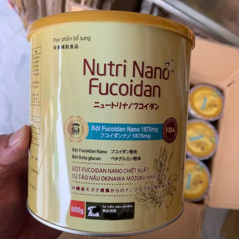 Thực Phẩm Bổ Sung Nutri Nano Fucoidan 500gr Ngũ Cốc Thực Dưỡng tự nhiên