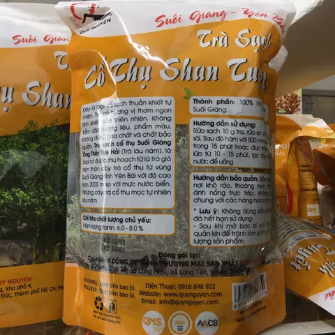 Trà suối giàng nguyên lá Ông Thầy Tuệ Hải (Trà bancha Loại 1) – Gói 100gr