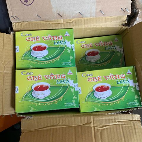 Trà cao chè vằng Lava-Hộp 5 gói giúp giảm cân lợi sữa sau sinh