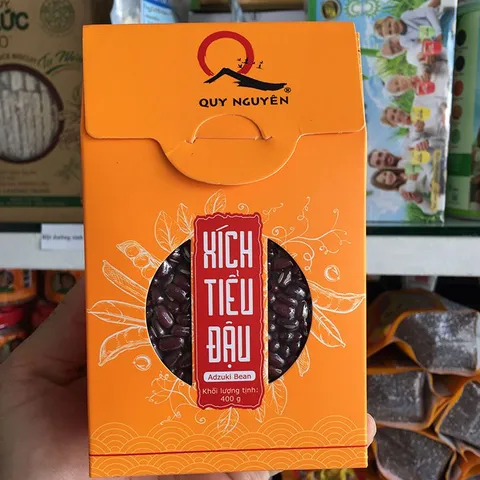 Đậu đỏ sống Quy Nguyên hộp 400gr - Xích tiểu đậu