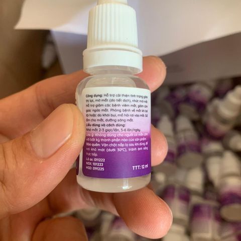 Kiềm nhỏ mắt Saphia - Kiềm sáng mắt lọ 10ml