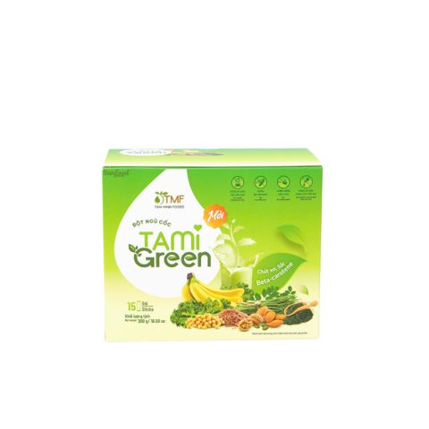 Bột ngũ cốc Tami Green giàu chất xơ – Tâm Minh Foods