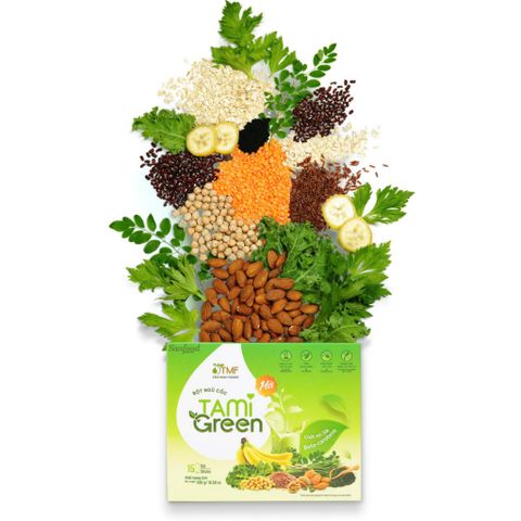 Bột ngũ cốc Tami Green giàu chất xơ – Tâm Minh Foods