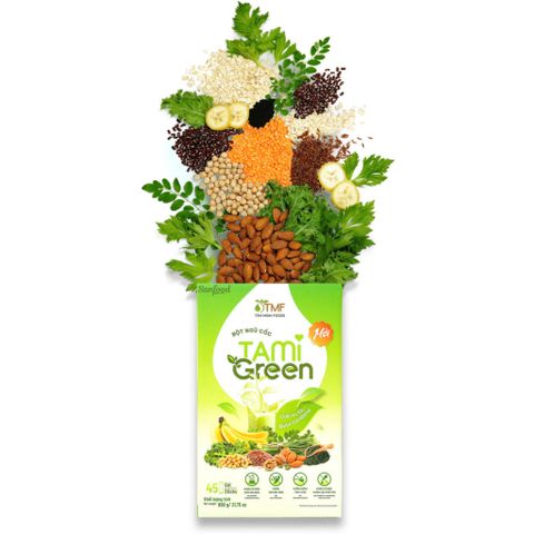 Bột ngũ cốc Tami Green giàu chất xơ – Tâm Minh Foods