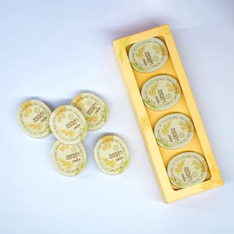 [Lốc 8 hộp]Kẹo Gừng Sả Mật Ong Manuka đường kiêng OnLy Nature (Hộp 33G x 10vien)