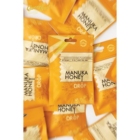 Kẹo Gừng Sả Mật Ong Manuka đường kiêng OnLy Nature túi 5 viên