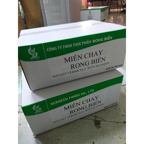 Miến chay rong biển nấm SEAWEED thùng 30 gói 55g
